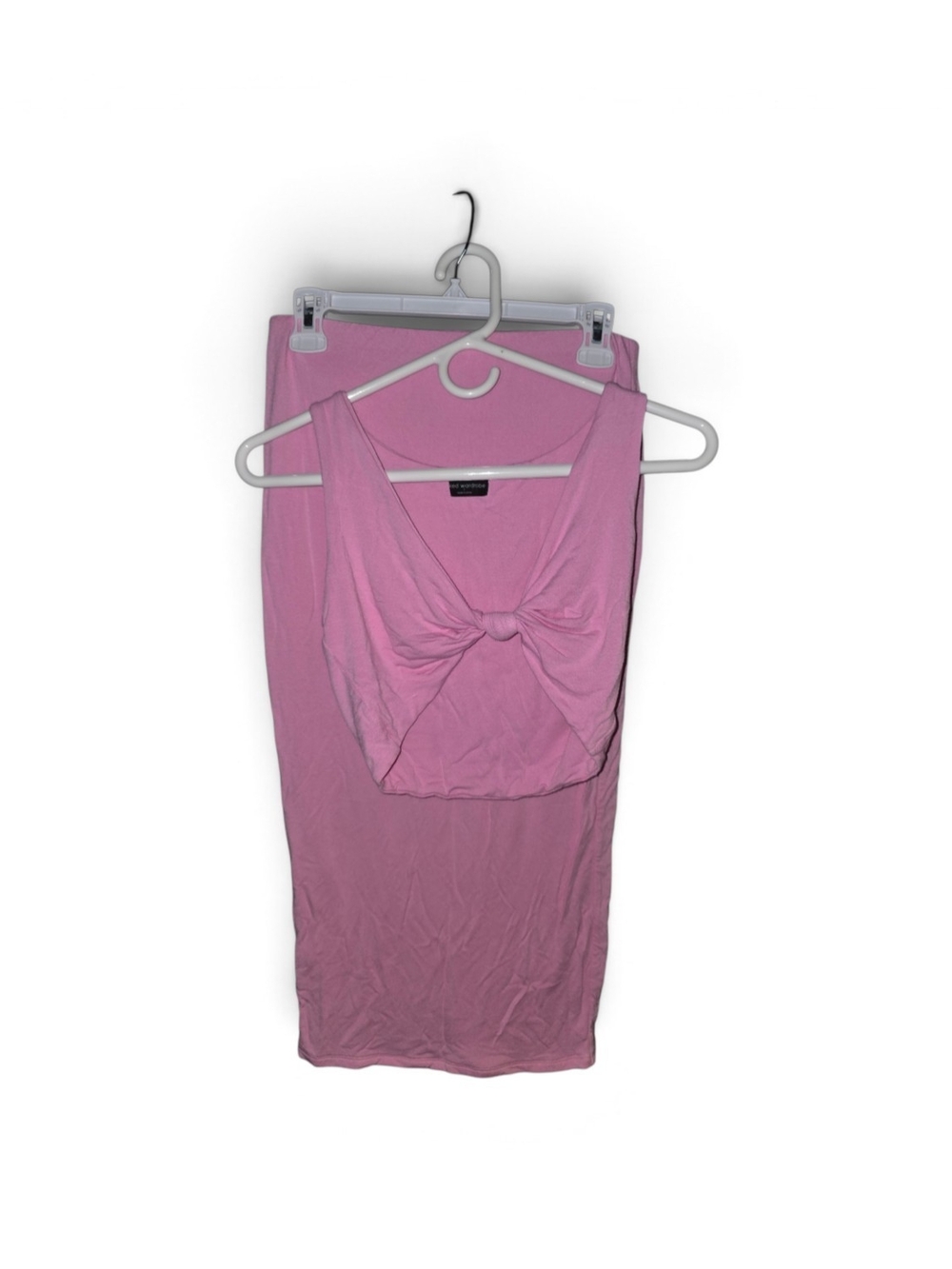 Women's Twist-Front Sleep Dress - Pink